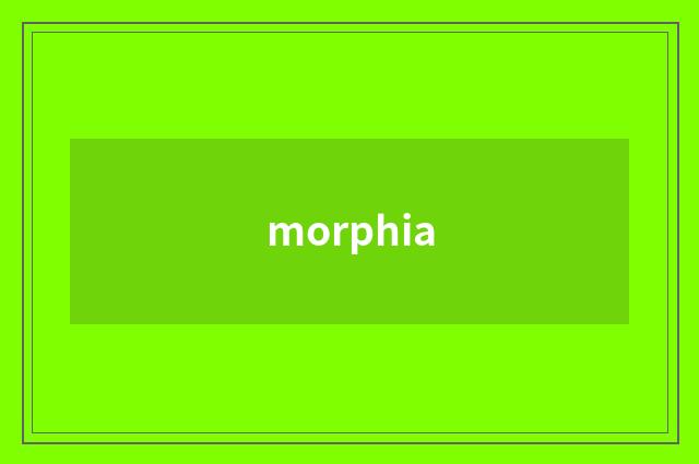 morphia