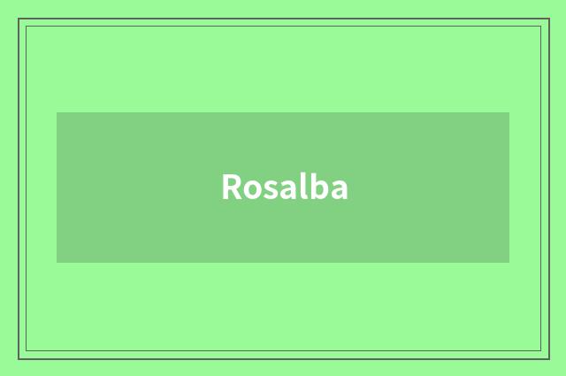 Rosalba