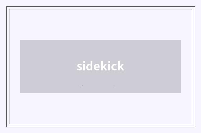 sidekick