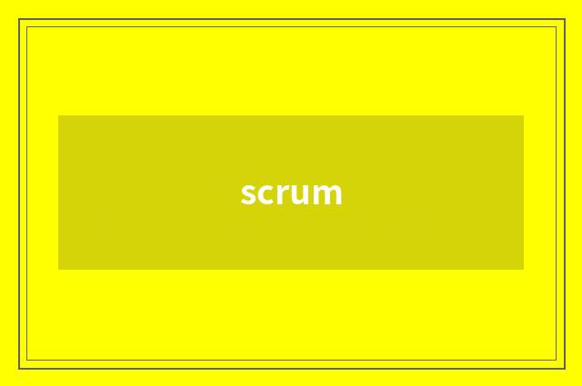 scrum