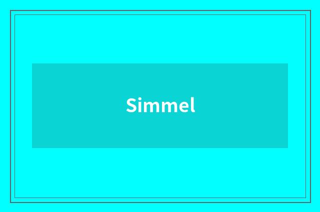 Simmel