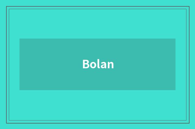 Bolan