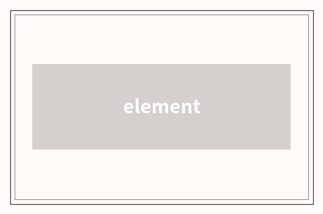 element