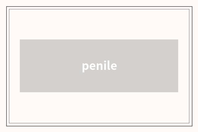 penile