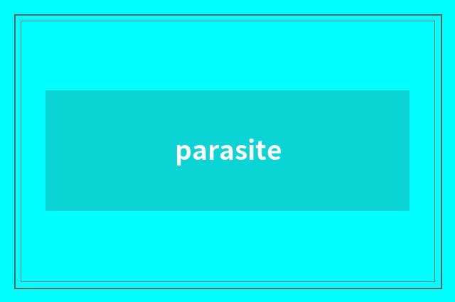 parasite