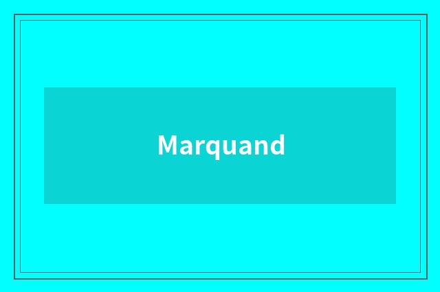 Marquand