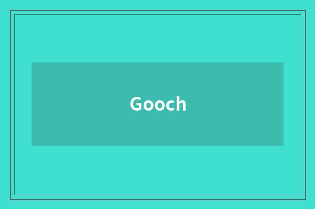 Gooch