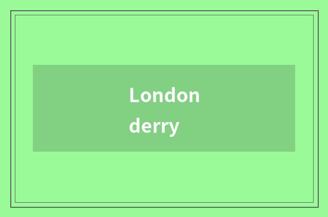Londonderry