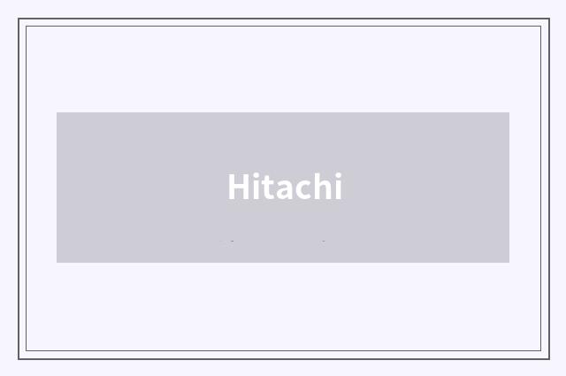 Hitachi