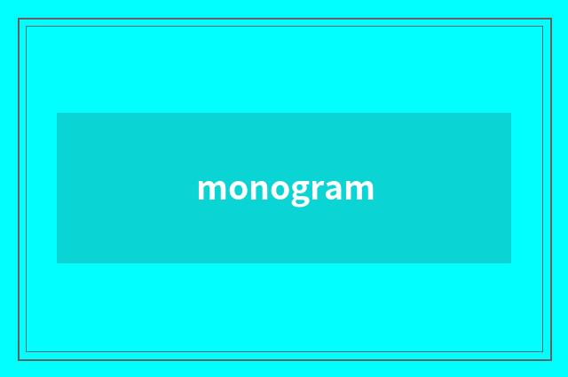 monogram