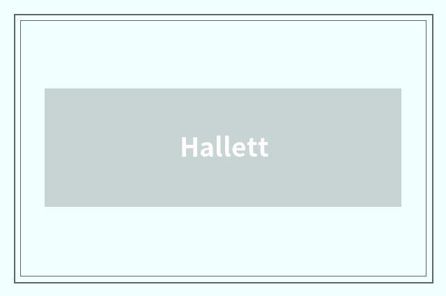 Hallett