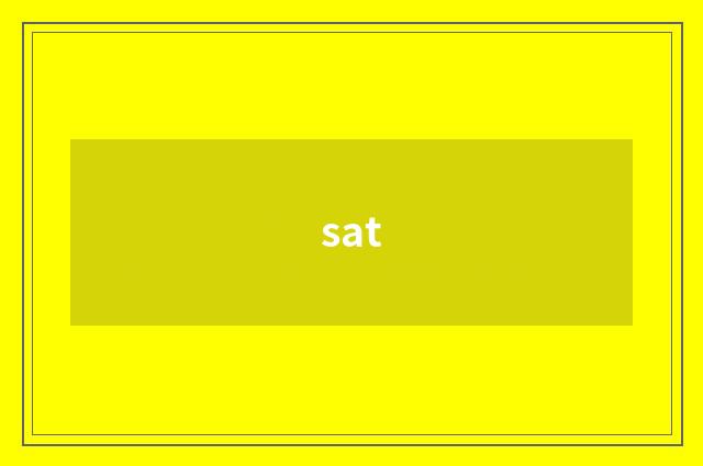 sat