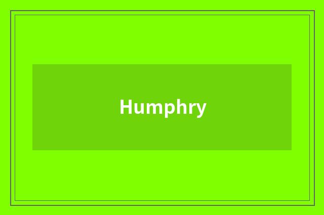 Humphry