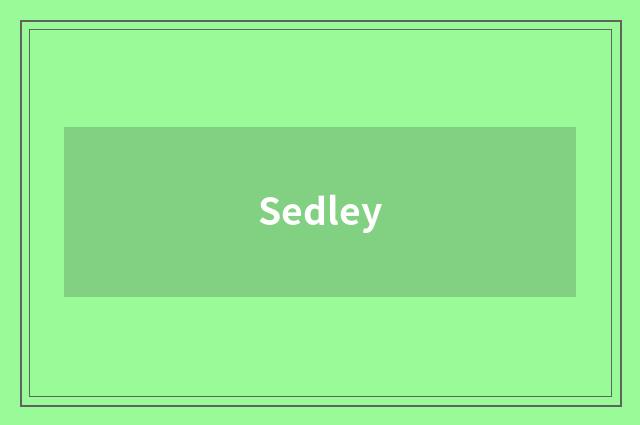 Sedley