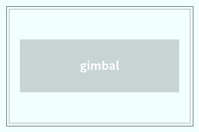 gimbal