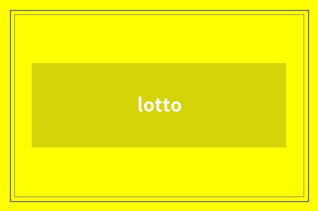 lotto