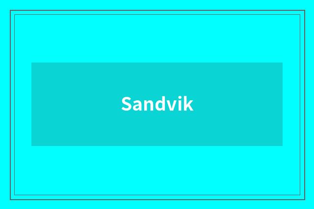 Sandvik