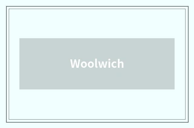 Woolwich