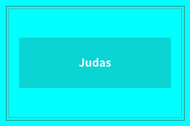 Judas