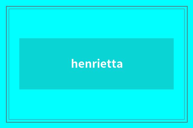 henrietta