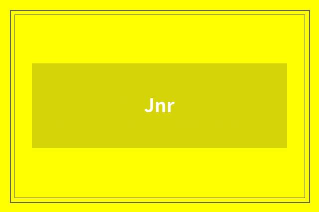 Jnr