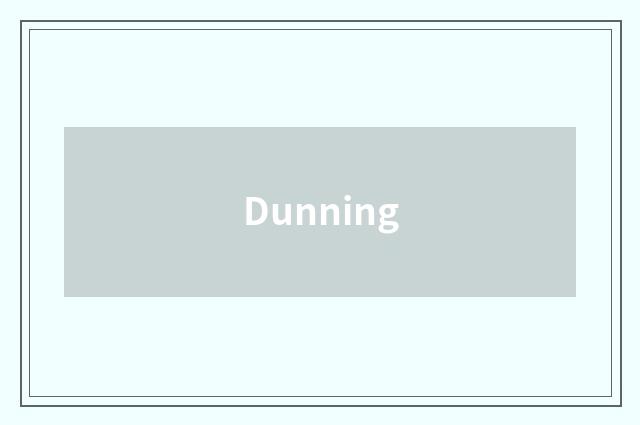 Dunning