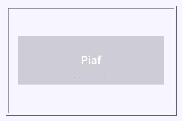 Piaf