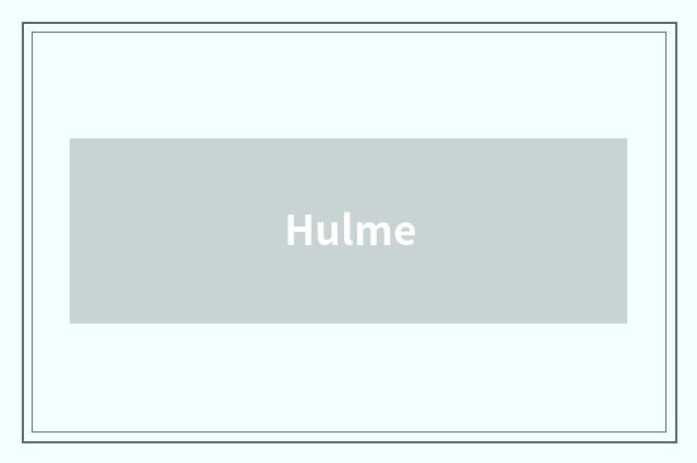 Hulme