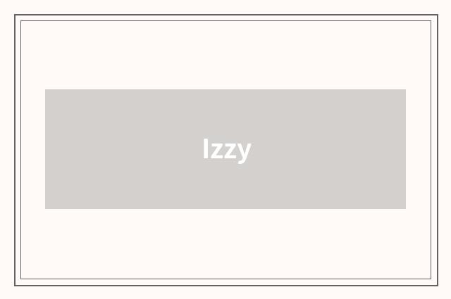 Izzy