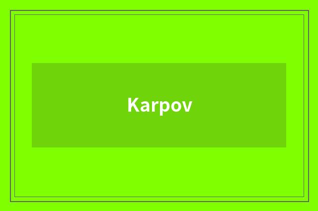 Karpov