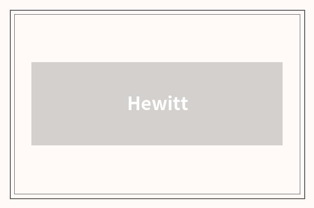Hewitt