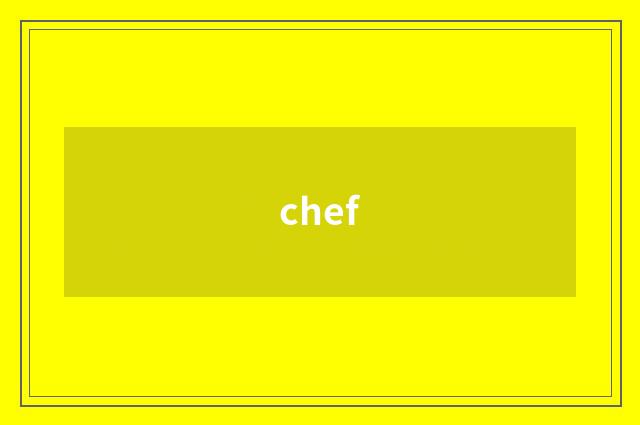 chef
