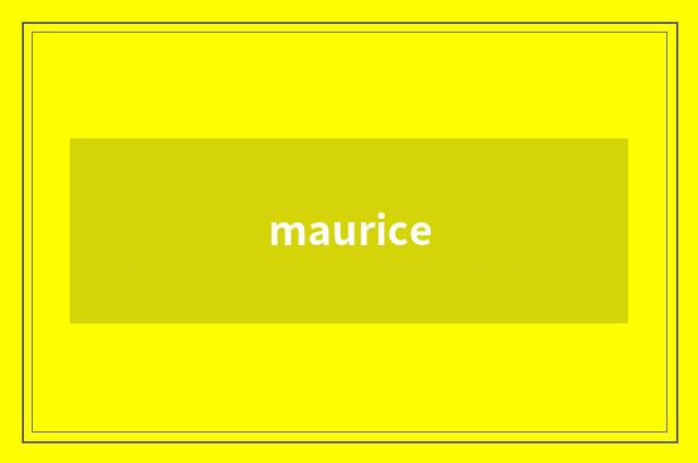 maurice