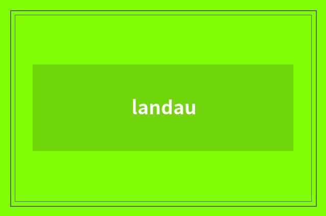 landau