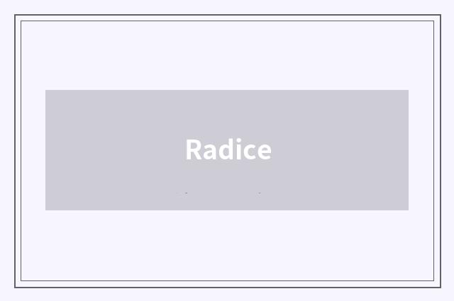 Radice