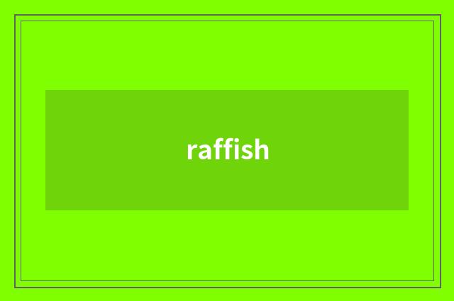 raffish