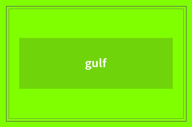 gulf