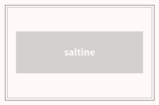 saltine