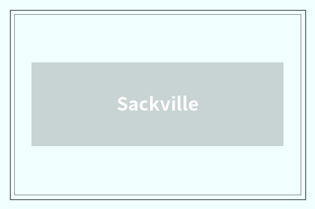 Sackville