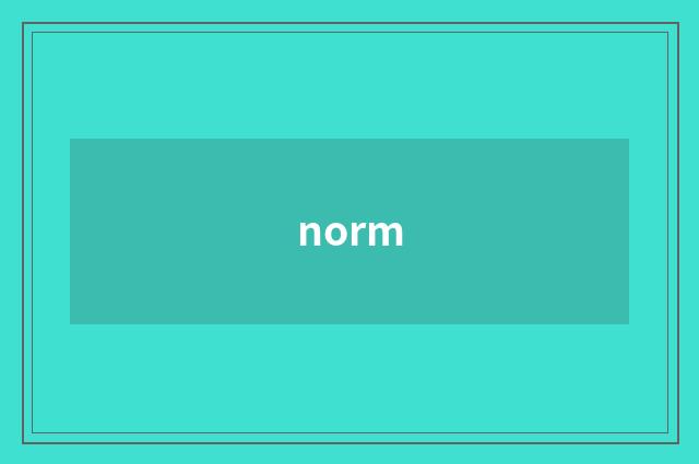 norm