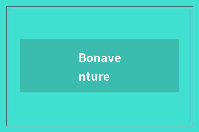 Bonaventure