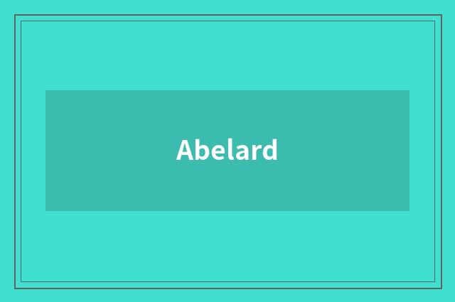 Abelard