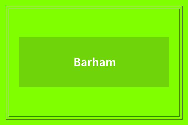 Barham