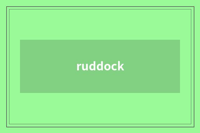 ruddock