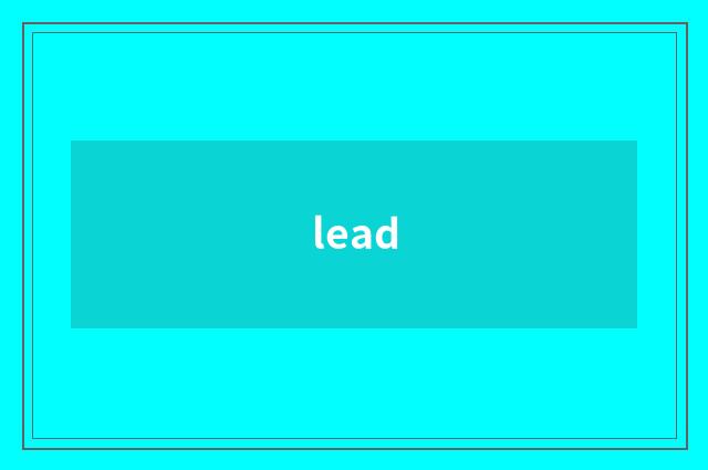 lead