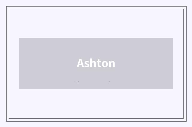 Ashton