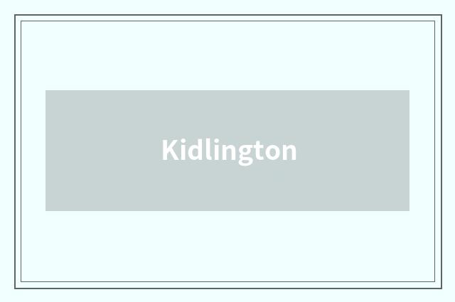 Kidlington