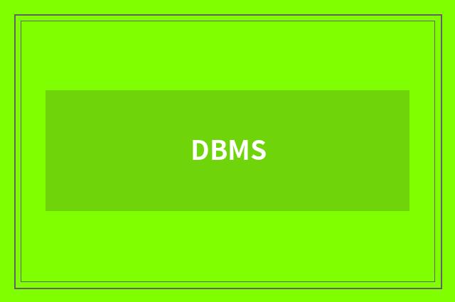 DBMS