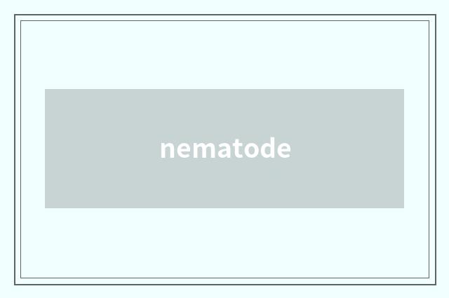 nematode