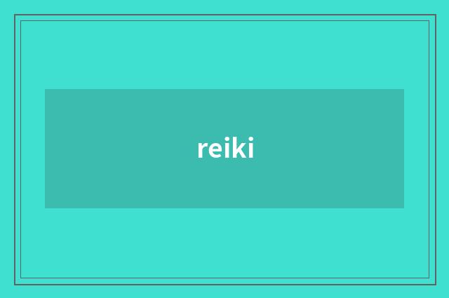 reiki